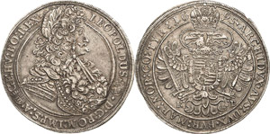 Habsburg Leopold I. 1657-1705 Taler 1695, ... 