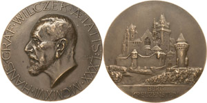 Medaillen, Städte Wien Silbermedaille 1917 ... 