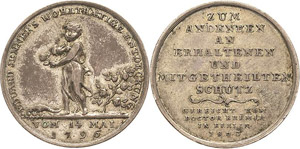 Berlin  Kleine Silbermedaille 1803 (D. und ... 