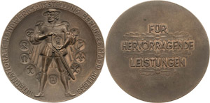 Berlin  Bronzemedaille 1938 (F.Krischker / ... 