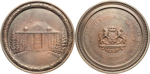 Bremen-Stadt  Bronzegußmedaille 1921 ... 