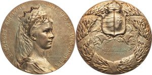 Dresden  Versilberte Bronzemedaille 1911 ... 