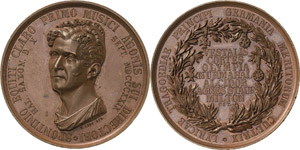 Halle/Saale  Bronzemedaille 1829 (C. ... 