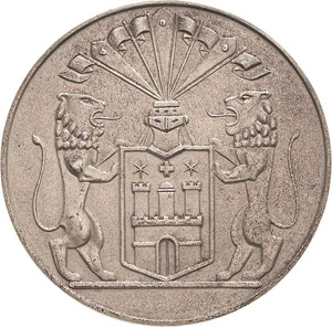 Hamburg  Silbermedaille 1940. Allgemeine ... 