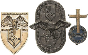 Medaillen  Abzeichen 1936. 50 Jahre ... 