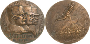 Erster Weltkrieg  Bronzemedaille 1914 (J.P. ... 