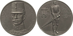 Erster Weltkrieg  Zinkmedaille 1916 (Lauer) ... 