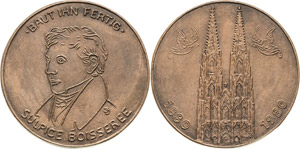  Jaekel, Joseph 1907-1985 Bronzegußmedaille ... 