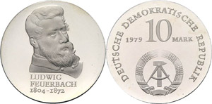 Gedenkmünzen Polierte Platte  10 Mark 1979. ... 