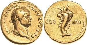 Kaiserzeit Domitian als Caesar 69-81 Aureus ... 