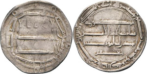 Abbasiden Harun ar-Rashid 786-809 Dirhem 804 ... 