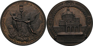 Italien-Mailand  Bronzemedaille 1895 ... 