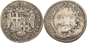 Malta Emmanuel de Rohan 1775-1797 6 Tari ... 