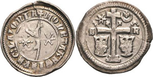 Ungarn Stefan V. 1270-1272 Denar.  Prägung ... 