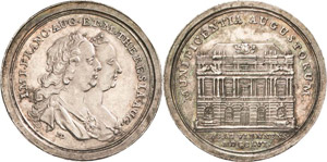 Habsburg Franz I. 1745-1765 Silbermedaille ... 