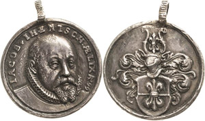 Augsburg  Silbergußmedaille 1599 ... 