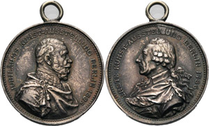 Berlin  Silbermedaille 1886 (G. Loos/ W. ... 