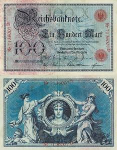 Deutsches Reich bis 1945 Reichsbanknoten und ... 
