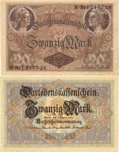 Deutsches Reich bis 1945 Geldscheine aus der ... 