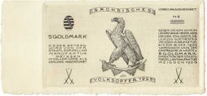 Sachsen Meißen 5 Goldmark 1925. ... 