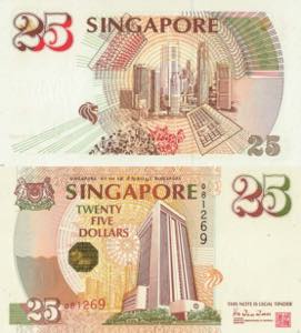 Ausland Lot-12 Stück Singapore Alle ... 