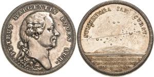 Astronomie Schweden Silbermedaille 1783 ... 