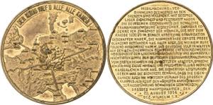 Eisenbahnen  Vergoldete Bronzemedaille 1914 ... 