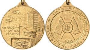 Eisenbahnen  Vergoldete Bronzemedaille 1926. ... 