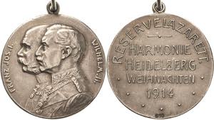 Erster Weltkrieg  Silbermedaille 1914. ... 