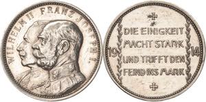 Erster Weltkrieg  Silbermedaille 1914 (M & ... 