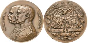 Erster Weltkrieg  Bronzemedaille 1914 (B.H. ... 