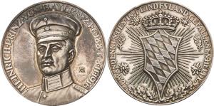 Erster Weltkrieg  Silbermedaille 1916 ... 