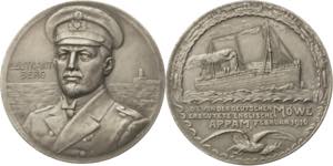 Erster Weltkrieg  Bronzegußmedaille 1916 ... 