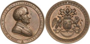 Freimaurer  Bronzemedaille 1782 (I.P. ... 