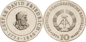 Gedenkmünzen Polierte Platte  10 Mark 1974. ... 