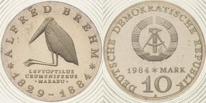 Gedenkmünzen Polierte Platte  10 Mark 1984. ... 
