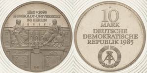 Gedenkmünzen Polierte Platte  10 Mark 1985. ... 