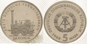 Gedenkmünzen Polierte Platte  5 Mark 1988. ... 