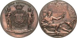 Belgien-Antwerpen, Stadt Bronzemedaille 1903 ... 