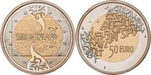 Finnland Republik seit 1917 50 Euro 2006. EU ... 