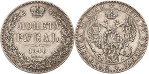 Russland Nikolaus I. 1825-1855 Rubel ... 