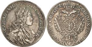 Habsburg Karl VI. 1711-1740 1/4 Taler o.J. ... 