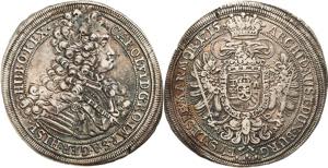 Habsburg Karl VI. 1711-1740 1/2 Taler 1715, ... 