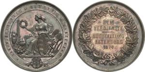 Altenburg  Silbermedaille 1874 (C.F. ... 