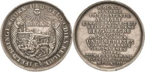 Anhalt-Bernburg-Harzgerode Wilhelm 1670-1709 ... 