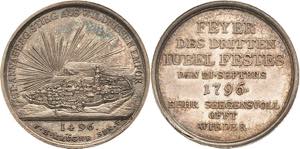 Annaberg  Silbermedaille 1796 (C. I. ... 