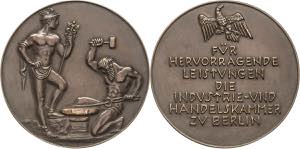 Berlin Bronzegußmedaille o.J. (Morin) Für ... 