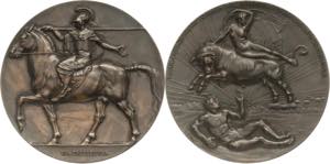 Dresden  Bronzemedaille 1914 (Glaser & ... 