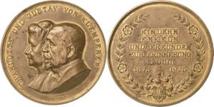 Dresden  Vergoldete Bronzemedaille 1925 (I. ... 