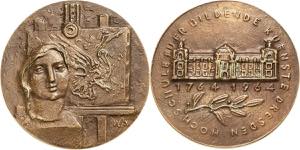 Dresden Bronzegußmedaille 1964 (Walter ... 